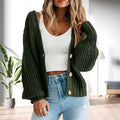 Women Cardigan Sweater Women Casual Cardigan Stylish Women'S Chunky Knit Cardigan Fall/Winter Open Front Sweater with for Modern