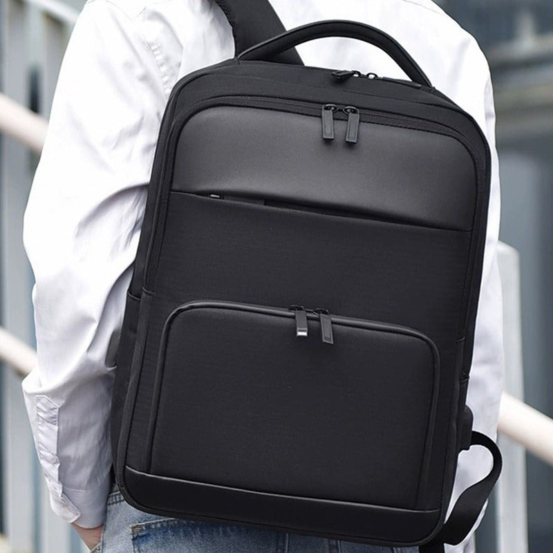 Business men commuting FB travel travel pack 