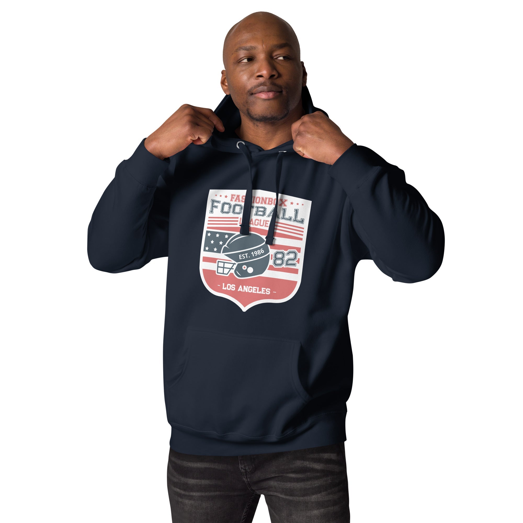 american football fb hoodie